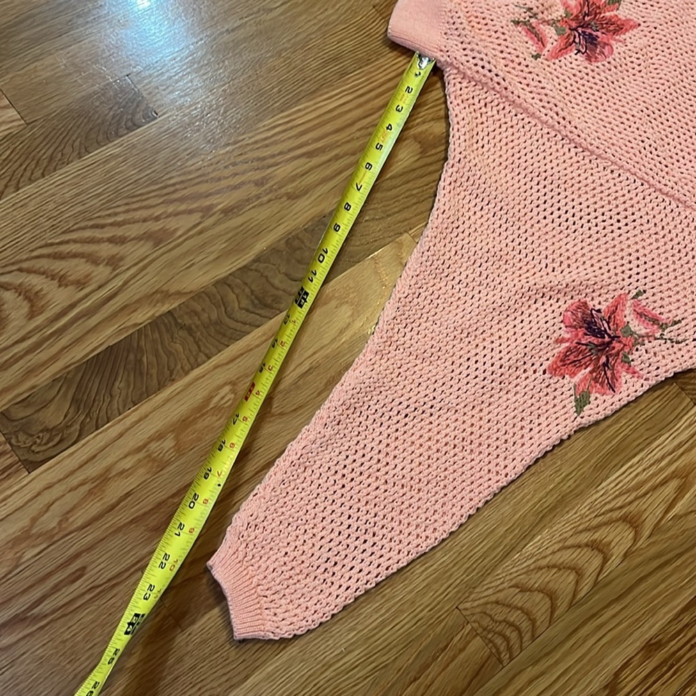 Anthropologie Pilcro Open-Stitch Sweater Size XS NWT - Picture 7 of 14